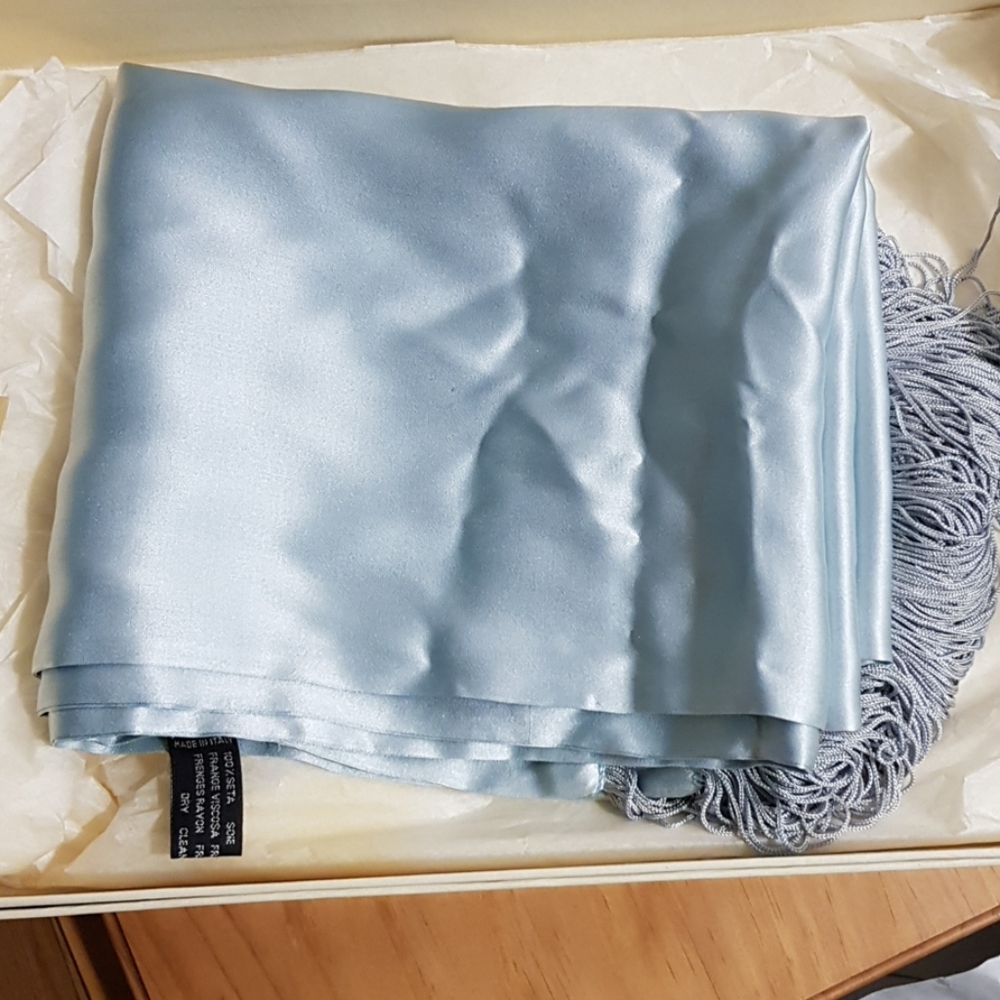 Giorgio Armani Le Collezioni Silk Fringe Scarf